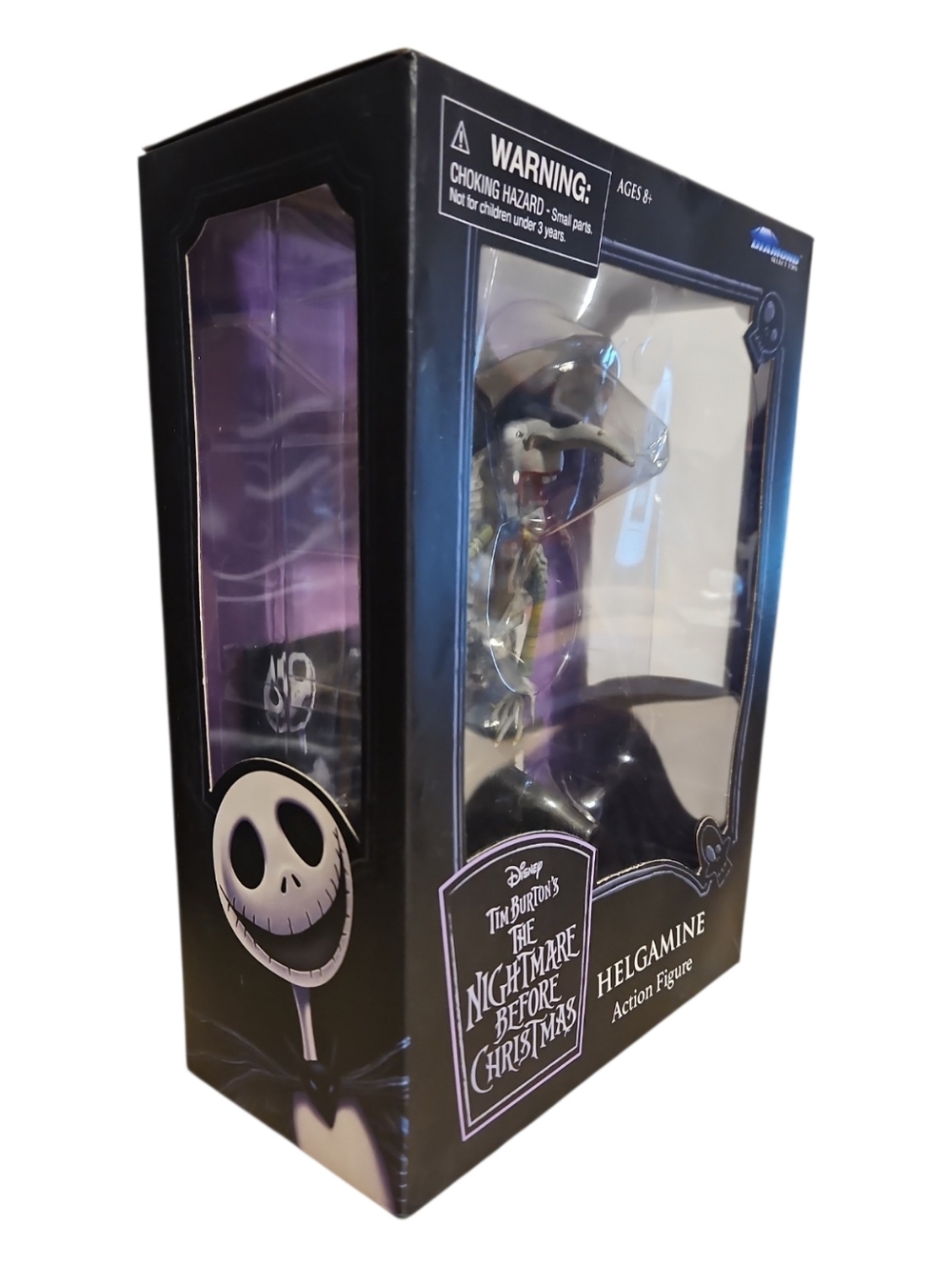 The Nightmare Before Christmas Helgamine Action Figure Disney Authentic NWT - Picture 3 of 5